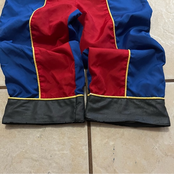 Disney Cars Pitt crew Costume - Blue, Red, and Black - Picture 3 of 9
